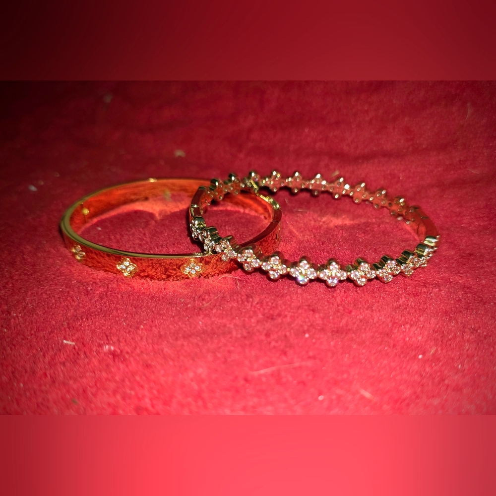 & Other Stories Gold and Silver Bracelet Duo